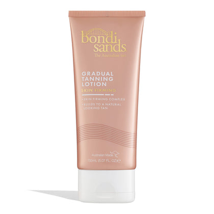 Bondi Sands Skin Firming Gradual Tanning Lotion | Skin-Firming Complex Builds to a Natural-Looking Tan for Tight, Glowing Skin | 150 mL, 5.07 Fl. Oz.