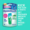 Beyond Breath - Breath Freshening Capsules For Fresher Breath From The Inside Out -Works On Garlic And Odors From Other Food - Lasts Up To 8 Hours - 50 Capsules