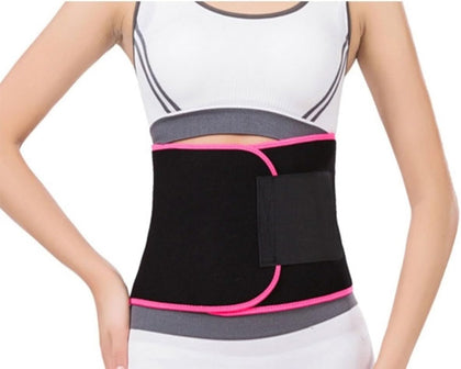Waist Trainer for Women and Men Neoprene Sweat Band Waist Trimmer Belt Slimming Stomach Wrap for Workout Tummy Clincher for Exercise and Weight Loss.