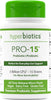 Hyperbiotics Pro 15 Vegan Probiotic Supplement | Time Release Pearls | 15 Diverse Strains | Probiotics for Women and Men | Digestive and Immune System Health | Gluten and Dairy Free | 60 Count