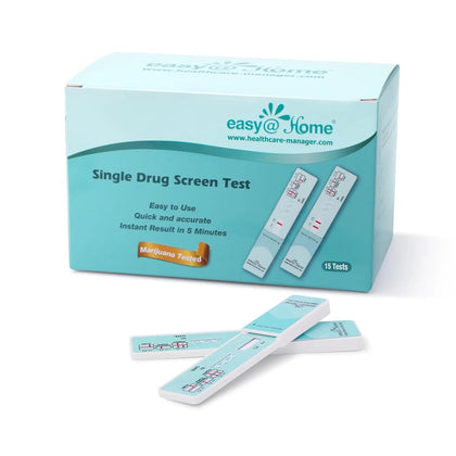 15 Pack Easy@Home Marijuana (THC) Single Panel Drug Tests Kit - #EDTH-114