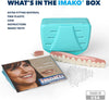 Imako Cosmetic Teeth - 1 Pack - Small, Bleached - Upper Veneers - Custom Fit at Home, Arrives Flat, DIY Smile Makeover!