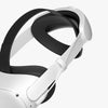 Meta Quest 2 Elite Strap with Battery for Enhanced Comfort and Playtime in VR, black/White