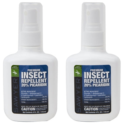 Sawyer Products SP5442 Picaridin Insect Repellent, 4 Fl Oz (Pack of 2) - Packaging May Vary