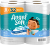 Angel Soft Toilet Paper with Fresh Linen Scent, 8 Mega Rolls = 32 Regular Rolls, 320 Sheets each, 2-Ply Bath Tissue, 320 Count (Pack of 8) White
