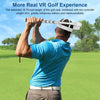 AMVR Golf Club Attachment Compatible with Meta/Oculus Quest 3 Accessories, Non-Slip VR Golf Handle Grip for Golf +, 80 Degree Design Keep Tracking ?For Right Controller, Not for Charging Dock Battery?