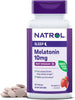 Natrol Melatonin 10mg, Strawberry-Flavored Dietary Supplement for Restful Sleep, 60 Fast-Dissolve Tablets, 60 Day Supply