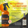 Angry Orange Toilet Spray - Eliminati Bathroom Odor Eliminator & Air Freshener for Room and Home Use - 6 Ounce Citrus Orange Spice Deodorizer (Expiry -9/20/2025)