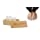 YOGABODY Naturals Toe Spreaders & Separators, Fast Pain Relief from Hammertoe & Bunions, Two Pairs in Stylish Wooden Box, Latex-Free Rubber Toe Stretchers Used for Walking, Running & Yoga Practice