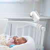 Aobelieve Flexible Mount for Infant Optics DXR-8 and DXR-8 Pro Baby Monitor,720p, White