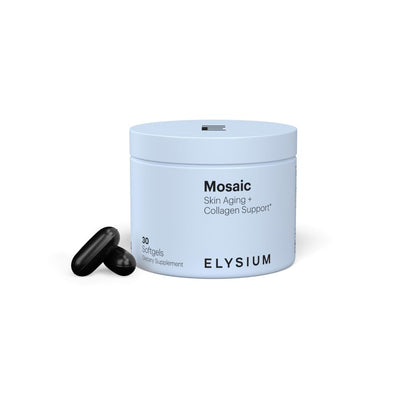 ELYSIUM Mosaic - Whole Body Hyaluronic Acid and Collagen Skin Support Supplement to Increase Moisture, Reduce fine Lines and Wrinkles, and Improve Skin Texture