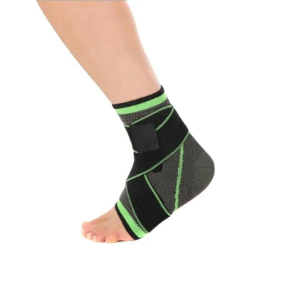 Ankle Brace for Women & Men | Adjustable Wrap Sprained Ankle Support | Compression Sleeve (Pair) Heel Brace Support for Pain, Injury Recovery, Eases Swelling | (Extra Large) Used-Like New