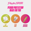 Playtex Sport Odor Shield Tampons, Regular Absorbency, Unscented - 16ct