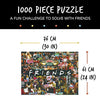 Friends TV Show Collage Jigsaw Puzzle 1000 Pieces Officially Licensed Friends TV Show Merchandise