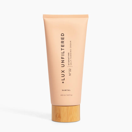 Lux Unfiltered N°32 ORIGINAL Gradual Self Tanning Cream in Santal, Hydrating Self Tanning Lotion, Gluten Free, Vegan + Cruelty Free Self Tanner, Luxurious Sunless Tanner Loaded with Antioxidants