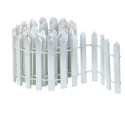 Department 56 Accessories for Village Collections Snow Fence Figurine, 36 Inch, White Used-Like New