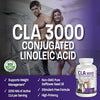 Bronson CLA 3000 Extra High Potency Supports Healthy Weight Management Lean Muscle Mass Non-Stimulating Conjugated Linoleic Acid 120 Softgels