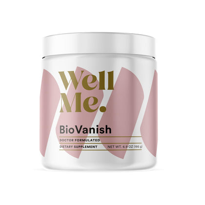 WellMe - BioVanish - Drink Mix to Support BHB Levels - with L-Theanine and B-Vitamin Blend - Cocoa Flavor - 30 Servings