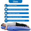 Cozy Bump A Pregnancy Pillow The Best Pregnancy Pillow for Sleeping Prone, Pregnancy Body Pillow, Maternity Pillow, Pregnancy Bed, Pregnancy Gifts, Prone Pillow (Blue)