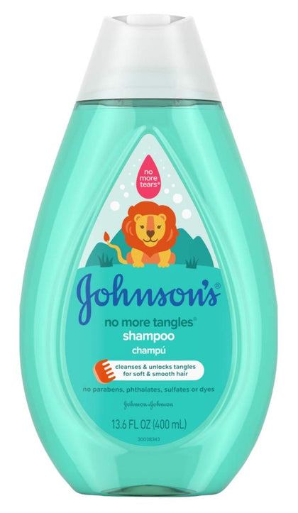 Johnsons Baby Shampoo No More Tangles 13.6 Ounce (400ml)
