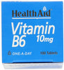 Health Aid Vitamin B6 (Pyridoxine HCl) 10mg 100 Tablets