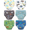 Max Shape Baby Boys Training Pants Underwear, Toddler Boys Potty Pee Training Underwear 6 Pack Blue 2T
