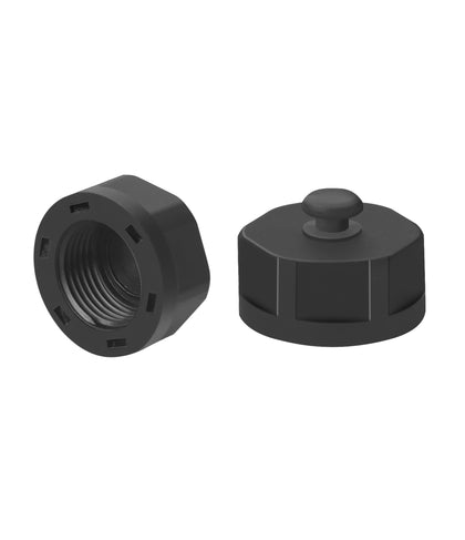 NMEA 2000 (N2k) Male Blanking Caps, Dust and Moisture Proof Cover, Used to Protect Male (Tee) T-Connectors for Lowrance Simrad B&G Navico & Garmin Networks 2-Pack