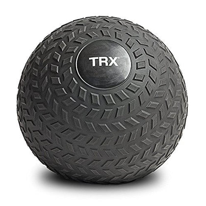 TRX Training Slam Ball Weighted Textured Tread Slip Resistant Rubber Ball for High Intensity Full Body Workouts and Indoor or Outdoor Training (6)