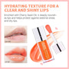 Hydrating Lip Glow Oil, Tinted Lip Balm Lip Care, Plumping Lip Oil, Transparent Toot Lip Oil, Moisturizing Lip Gloss, Non-Sticky Long Lasting Lip Oil Gloss, Lip Plumper Gloss