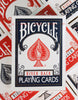 Bicycle Standard Rider Back Playing Cards, 2 Decks of Playing Cards, Red and Blue
