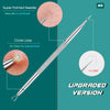 YANBUMU Blackhead Remover Tools, Pimple Popper Tool Kit, Stainless Steel Black Head Remover for face, Pimple Extractor Tweezers for Acne Comedone Zit Whitehead, Skin tag Remover 5pcs