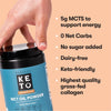 Perfect Keto MCT Oil Powder, Medium Chain Triglycerides, Ketogenic Non-Dairy Coffee Creamer and Bulk Supplement, 30 Servings (Vanilla)
