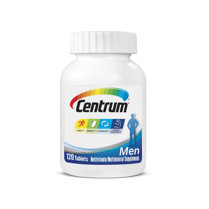 Centrum Men's Multivitamin/ Multimineral Supplement (120 Tablets) (Expiry -8/31/2024)