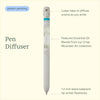 Lifelines Pen Diffuser in Crisp Mountain Air Essential Oil Blends, Elegant 1.0mm Ballpoint Tip, Black Pen, Ink Refill Included