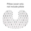 ALVABABY Nursing Pillow Cover Slipcover,100% Organic Cotton,Soft and Comfortable,Feathers Design,Maternity Breastfeeding Newborn Infant Feeding Cushion Cover, ZT01