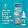 Hyland's Naturals Earache Drops, Natural Relief of Swimmer's Ear, Cold & Flu, Allergy Symptoms - Ages 4 & up: (2 Pack)