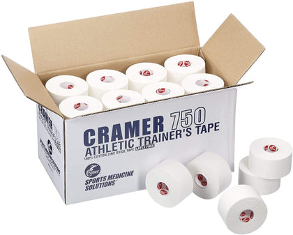 Cramer Team Color Athletic Tape, Pink, For Ankle, Wrist, and Injury Taping, Helps Protect and Prevent Injuries, Promotes Faster Healing, Athletic Training First Aid Supplies, 1.5