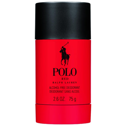 Ralph Lauren - Polo Red - Men's Deodorant - Woody & Spicy - With Grapefruit, Saffron, and Redwood - Alcohol-Free, Long Lasting - 2.6 Oz
