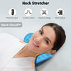Neck Cloud - Cervical Traction Device, Trademark Certificate Designates Unique Authentic Product for Hump. Neck Stretcher Cervical Traction for Tmj Pain Relief (Blue)