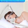 2PCS CPAP Hose Hanger for Bed with Stable Anti-Skid Function CPAP Hose Holder and CPAP Mask Holder Combined into One Prevents CPAP Tube Leaks and Hoses Tangled Together You to Sleep Better