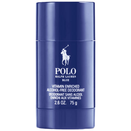 Ralph Lauren - Polo Blue - Men's Deodorant - Aquatic & Fresh - With Citrus, Sage, and Suede - Alcohol-Free, Long Lasting - 2.6 Oz