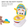 The Original Shoot The Poop - Funny Family Game - Fast and Frenzied Flushing Poop Game with Fun Sounds for Kids - Includes Talking Toilet Bowl, Dexterity Launchers, 12 Soft Plastic Toy Poops