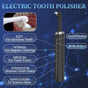 Pratuor Tooth Polisher, Rechargeable Dental Polisher for Teeth Cleaning and Whitening, Electric Dental Care Kit with 5 Multifunctional Brush Heads, 5 Speed Modes, and IPX6 Waterproof (Black)