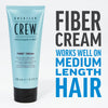 American Crew Men's Fiber Cream, Like Hair Gel with Medium Hold & Natural Shine, 3.3 Fl Oz