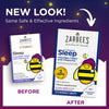 Zarbee's Kids 1mg Melatonin Chewable Tablet, Drug-Free & Effective Sleep Supplement, Easy to Take Natural Grape Flavor Tablets for Children Ages 3 and Up, 30 Count (Expiry -11/30/2024)