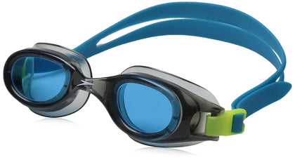 Speedo Unisex-child Swim Goggles Hydrospex Ages 6-14 (Grey/Blue)