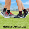 TechWare Pro Plantar Fasciitis Socks – Cushion Ankle Compression Socks Women & Men. Achilles Tendonitis Brace & Arch Support