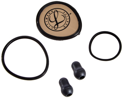 3M Littmann Stethoscope Spare Parts Kit, Lightweight II S.E., Black, 40020
