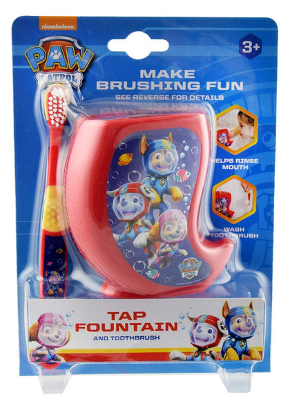 Paw Patrol Toothbrush and Tap Fountain
