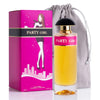 NovoGlow Party Girl for Women - Sweet Top Layer with Middle Layer of Powdery Notes & Musk - Aroma of Caramel, Vanilla & Toasted Nuts - Scent for Any Occasion - Elegant 100ml Bottle with Suede Pouch